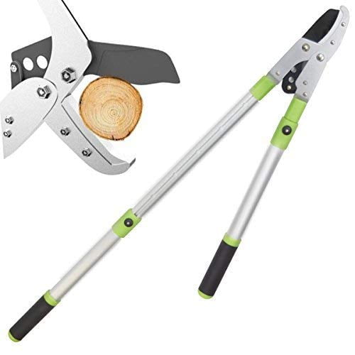 Garden Telescopic Lopping Shears Tree Branch Pruning Lopper Trimmer Long Handles